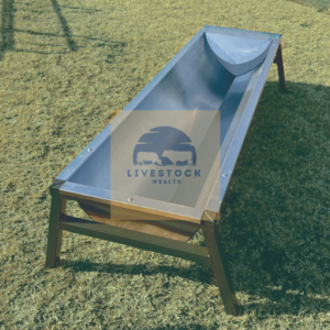 Galvanised Cattle Water Trough (2.4m)